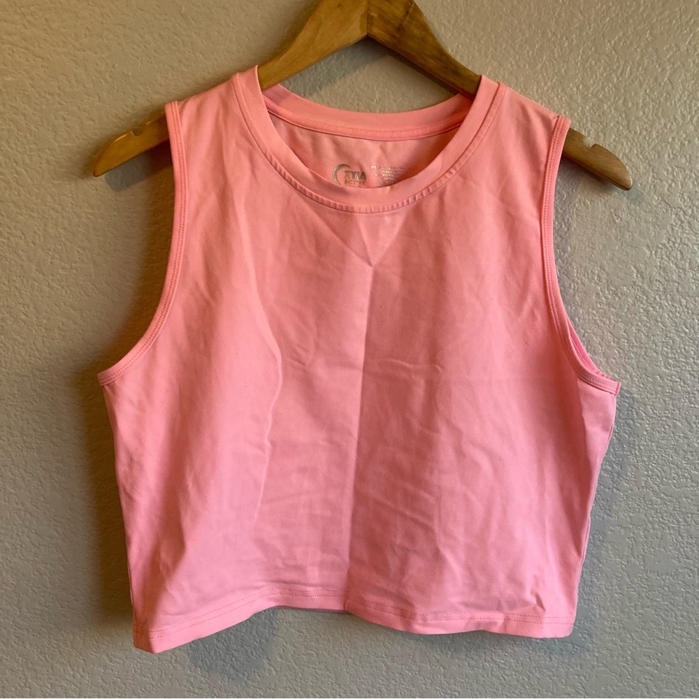 Girl’s Kids Zyia Pink Activewear Crop Shirt Top Size XXXL 3x
